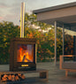 BBQube HeatQube Outdoor Wood Burning Stove