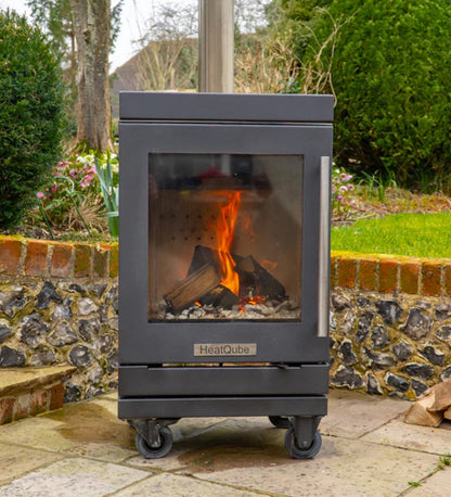 BBQube HeatQube Outdoor Wood Burning Stove